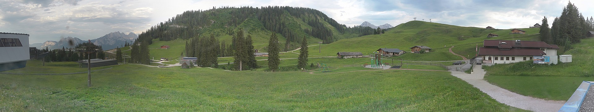 Archiv Foto Webcam Panorama Loferer Alm
