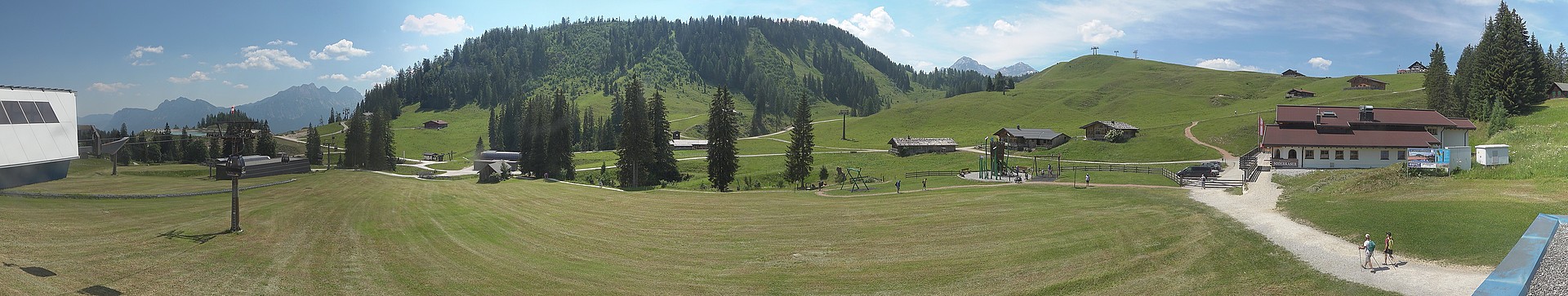 Archived image Webcam Panoramic view Loferer Alp