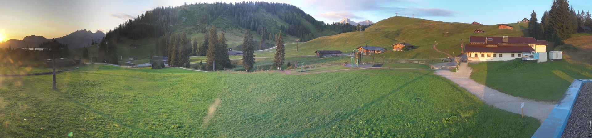 Archiv Foto Webcam Panorama Loferer Alm