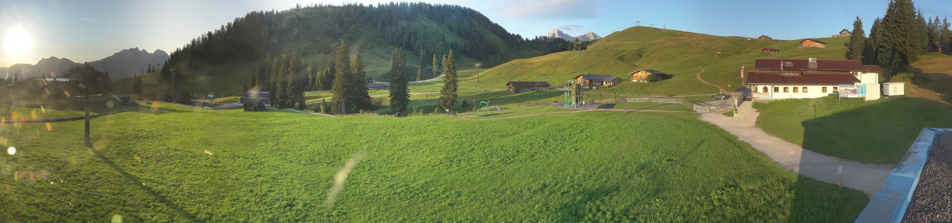 Archiv Foto Webcam Panorama Loferer Alm