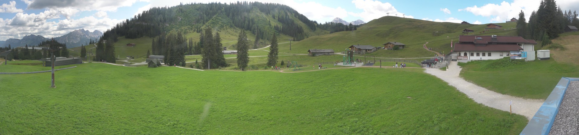 Archiv Foto Webcam Panorama Loferer Alm