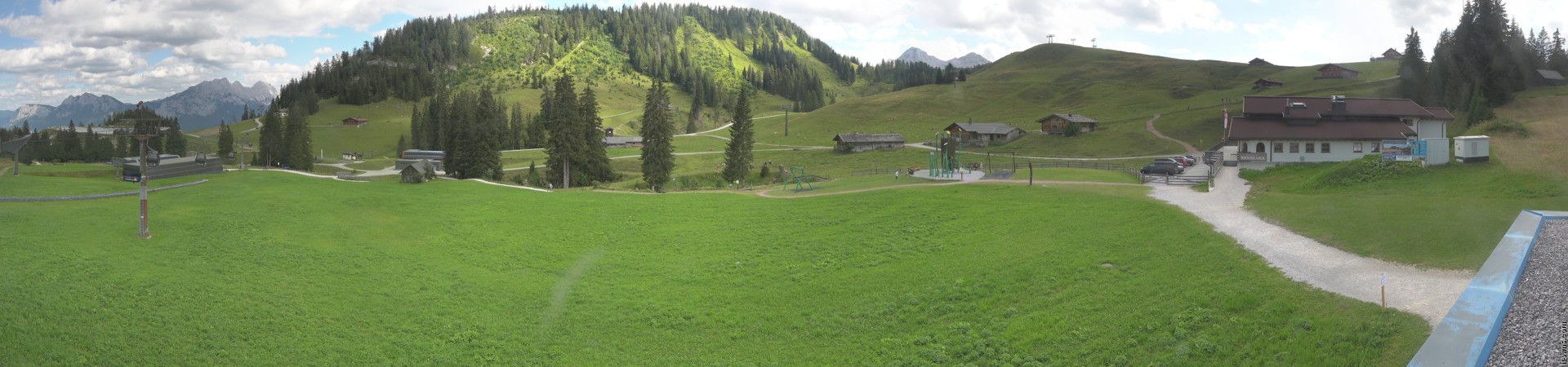 Archiv Foto Webcam Panorama Loferer Alm