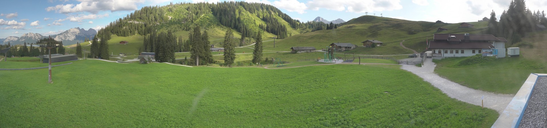 Archiv Foto Webcam Panorama Loferer Alm