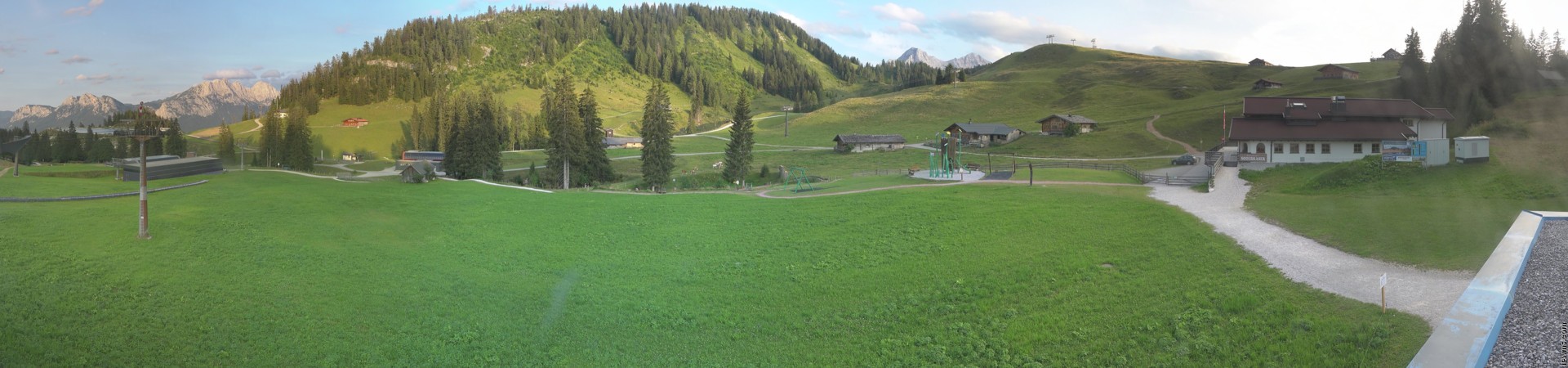 Archiv Foto Webcam Panorama Loferer Alm