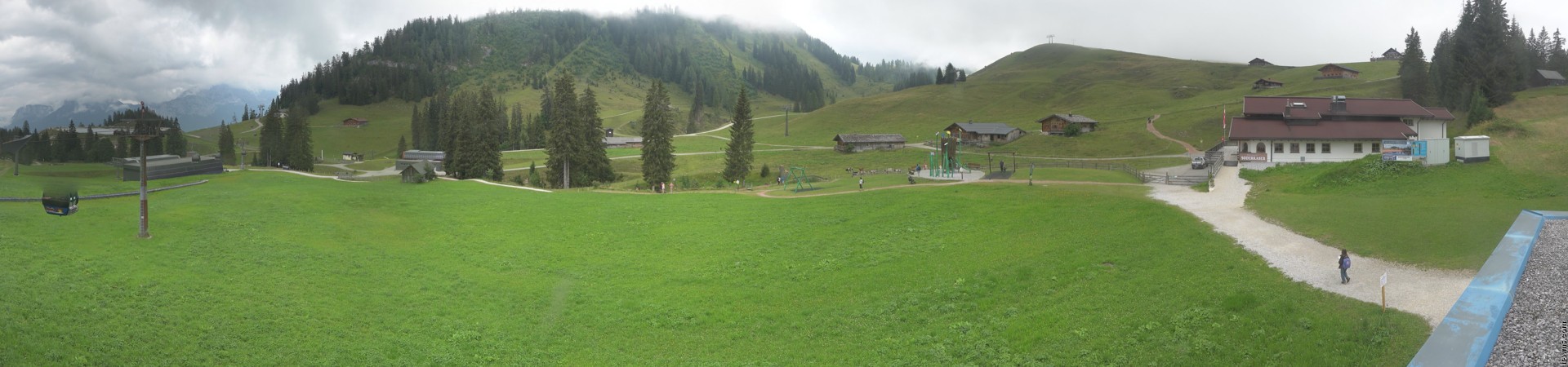 Archiv Foto Webcam Panorama Loferer Alm