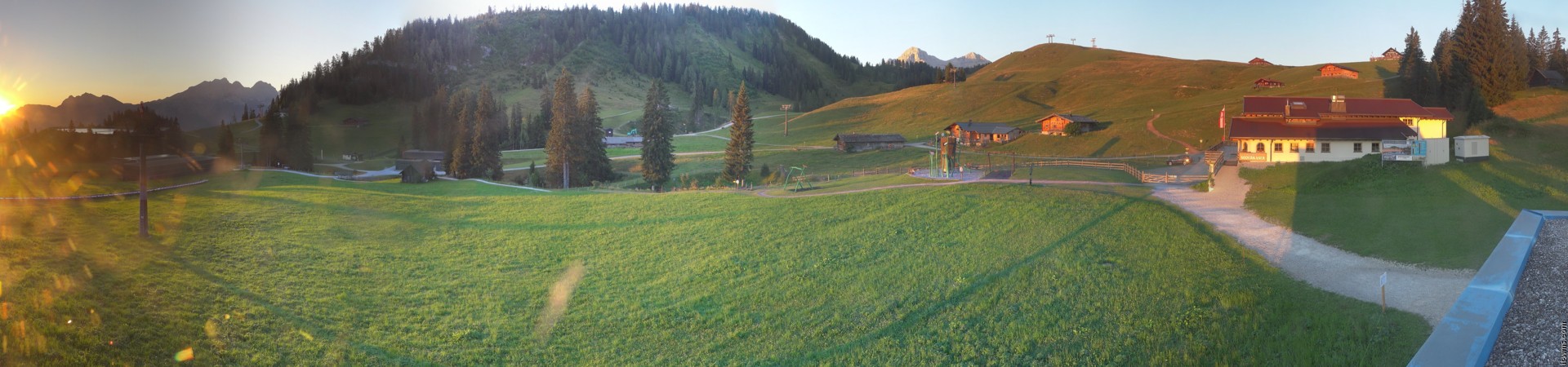 Archiv Foto Webcam Panorama Loferer Alm