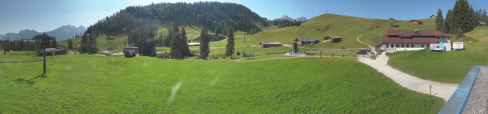 Archiv Foto Webcam Panorama Loferer Alm