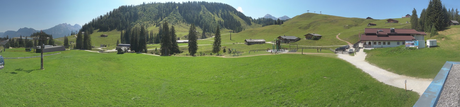 Archiv Foto Webcam Panorama Loferer Alm