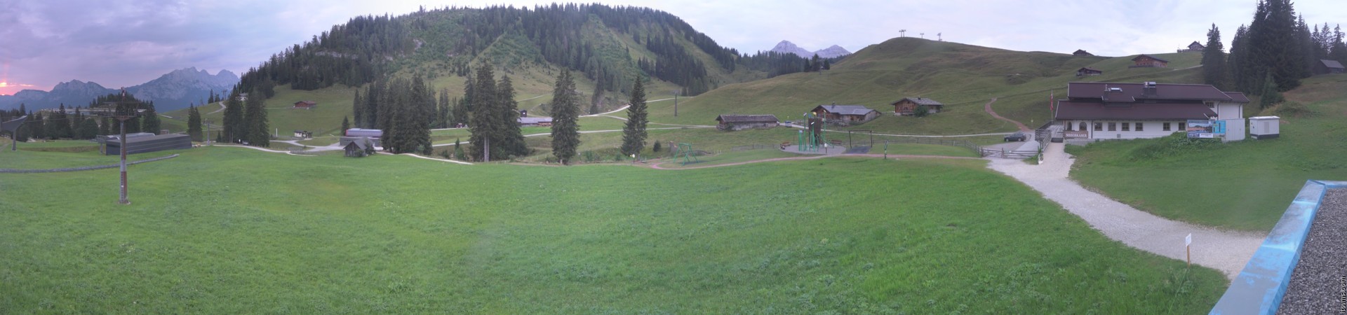 Archiv Foto Webcam Panorama Loferer Alm