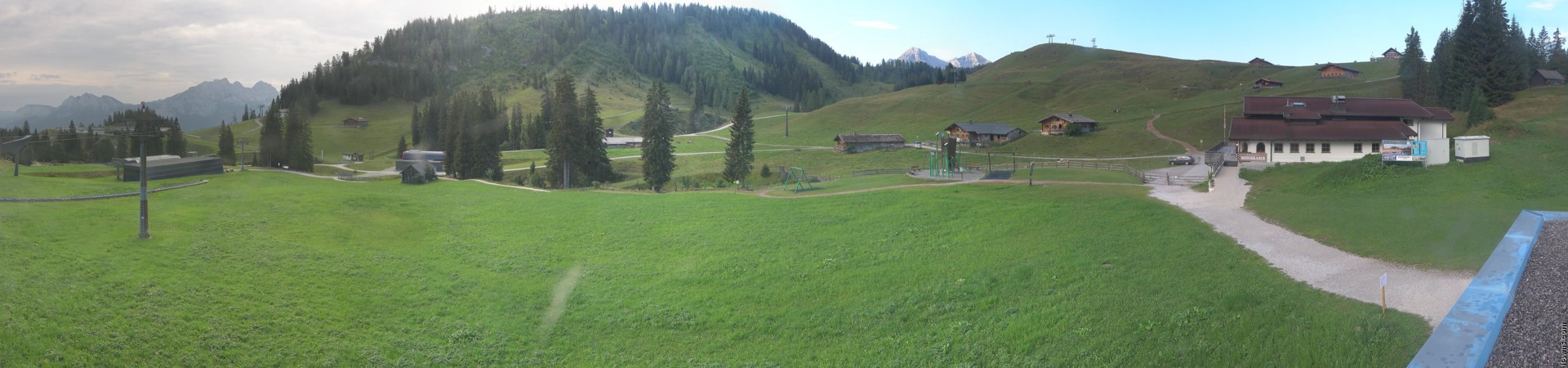 Archiv Foto Webcam Panorama Loferer Alm