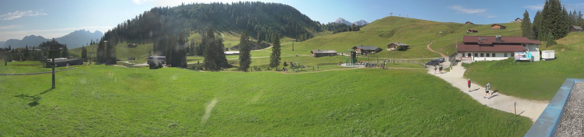 Archiv Foto Webcam Panorama Loferer Alm