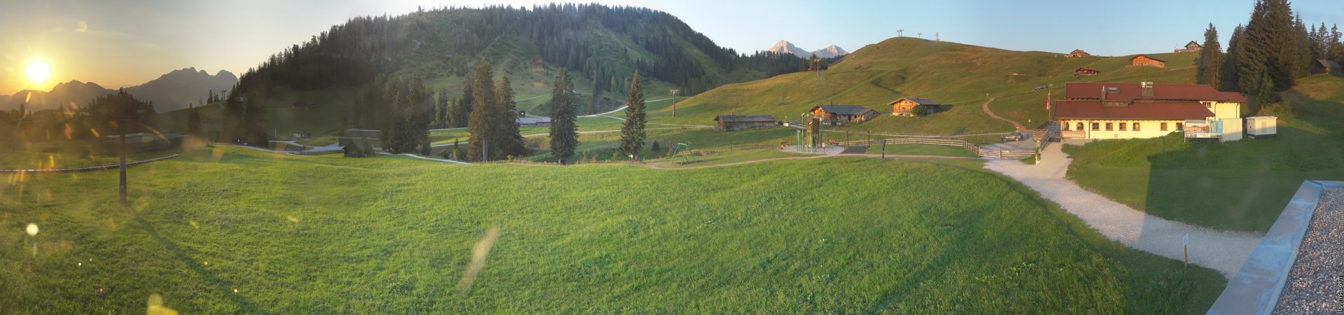 Archiv Foto Webcam Panorama Loferer Alm