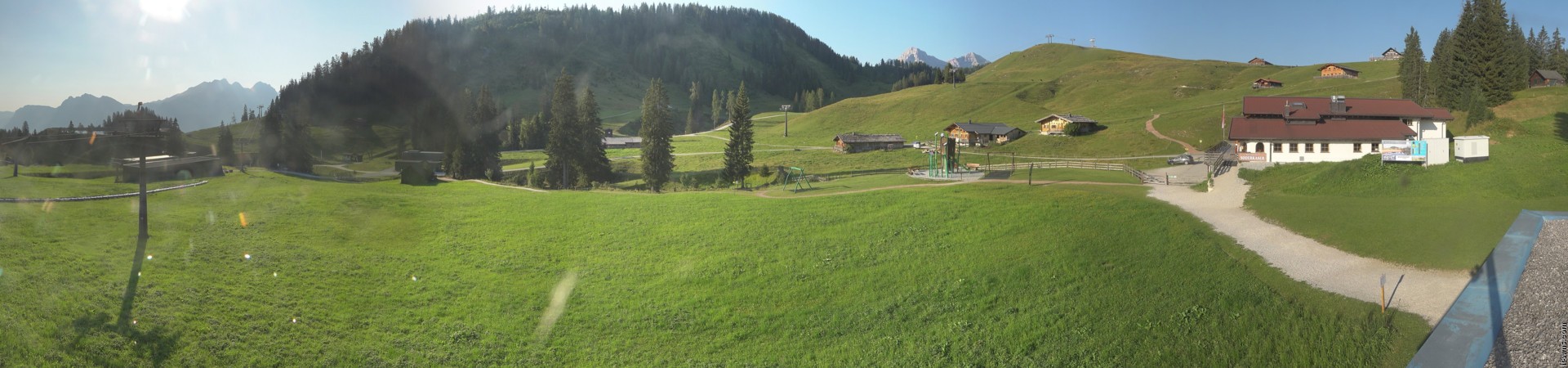 Archiv Foto Webcam Panorama Loferer Alm