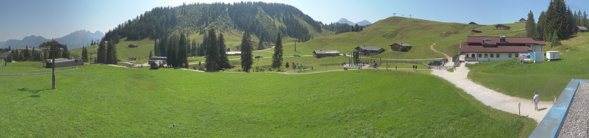 Archiv Foto Webcam Panorama Loferer Alm