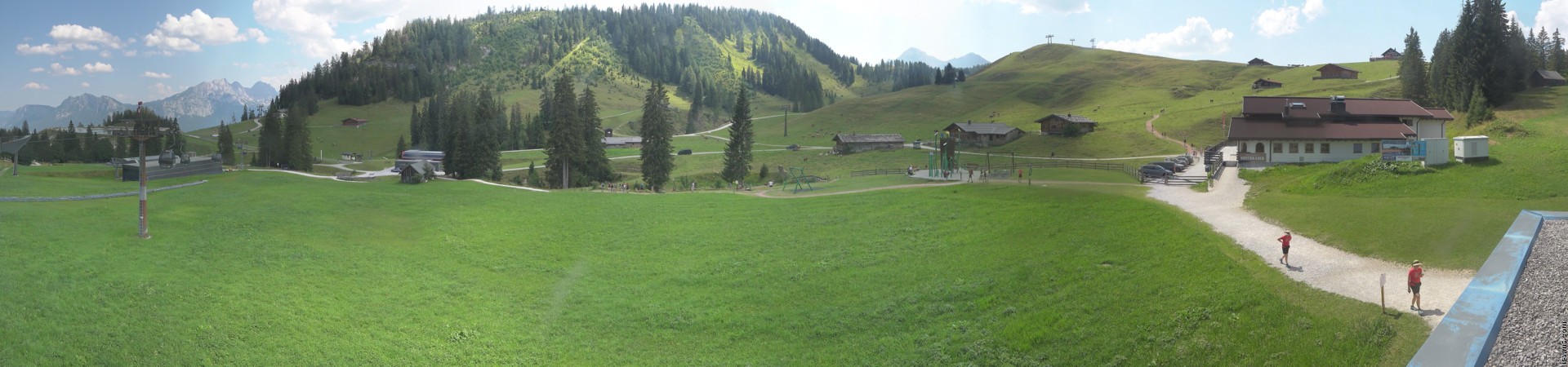 Archiv Foto Webcam Panorama Loferer Alm