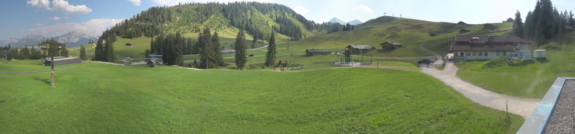 Archiv Foto Webcam Panorama Loferer Alm