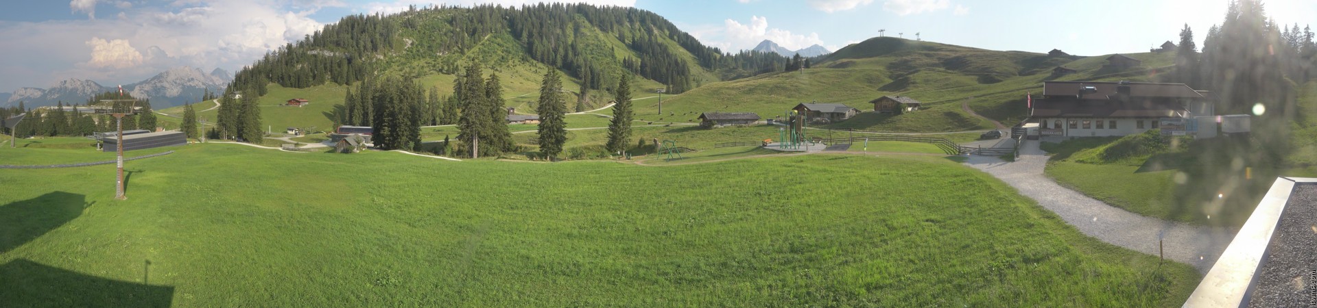 Archiv Foto Webcam Panorama Loferer Alm