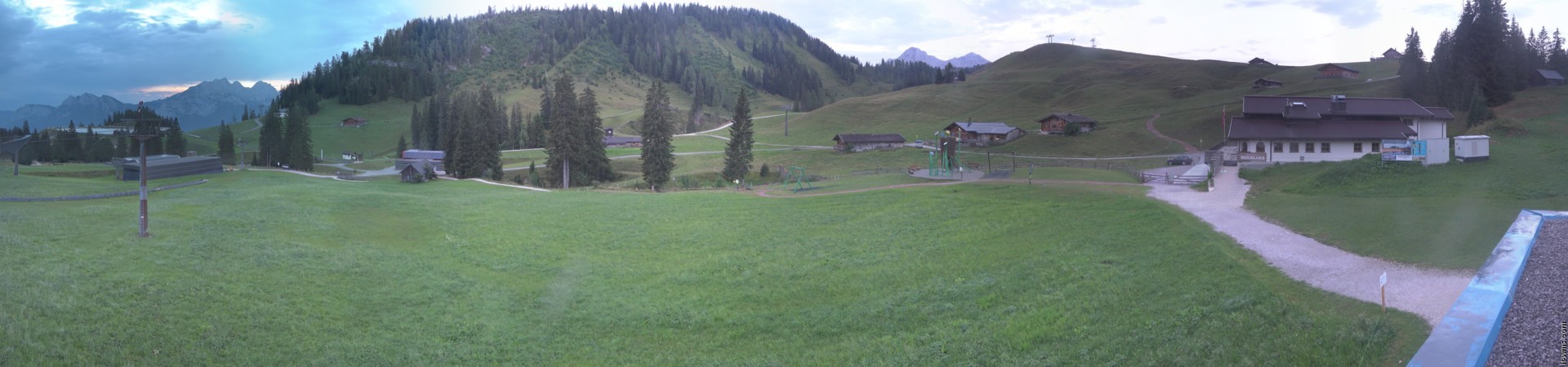 Archiv Foto Webcam Panorama Loferer Alm