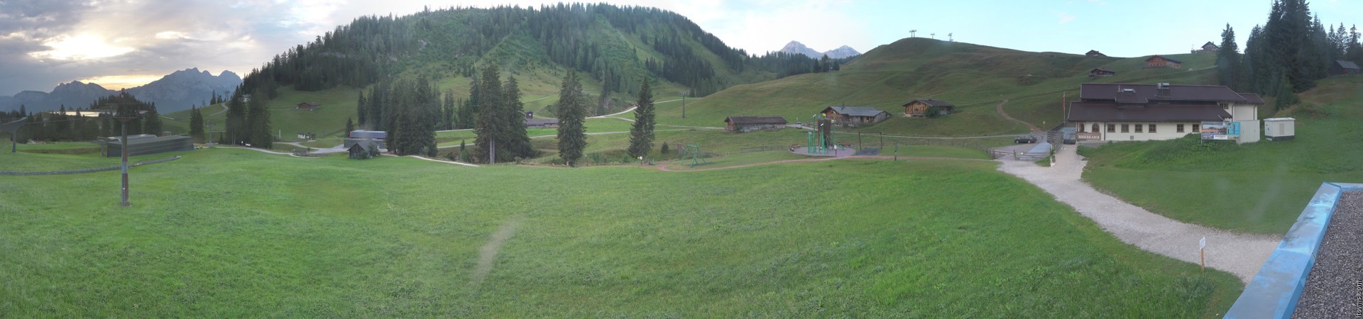Archiv Foto Webcam Panorama Loferer Alm
