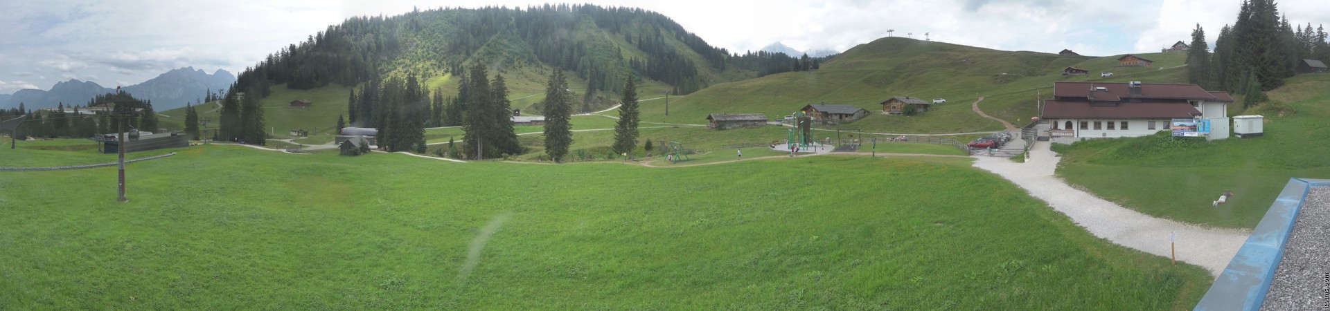 Archiv Foto Webcam Panorama Loferer Alm