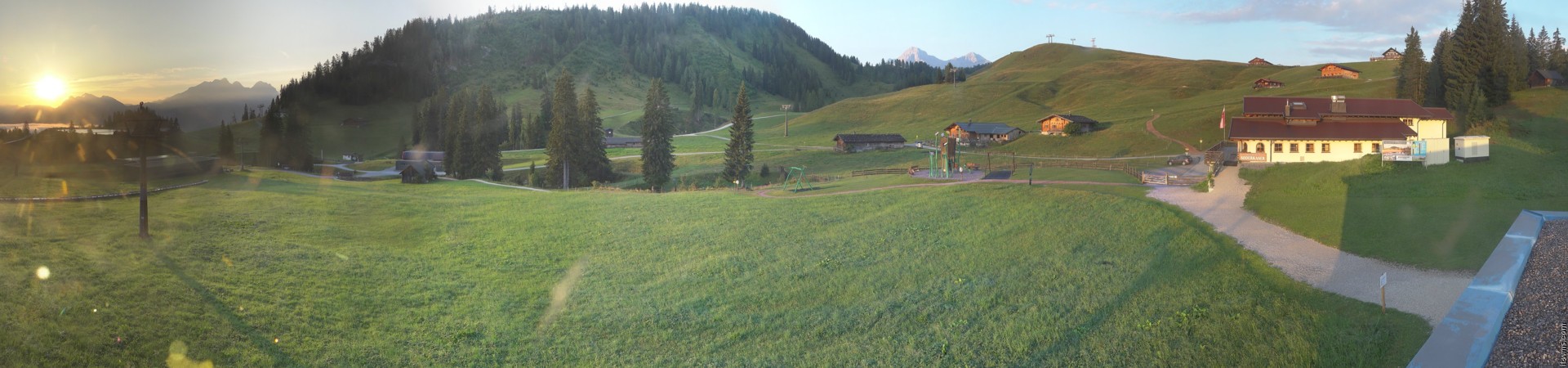 Archiv Foto Webcam Panorama Loferer Alm