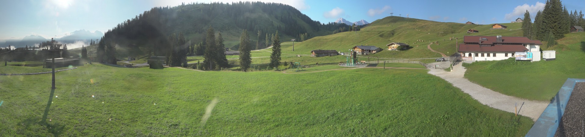 Archiv Foto Webcam Panorama Loferer Alm