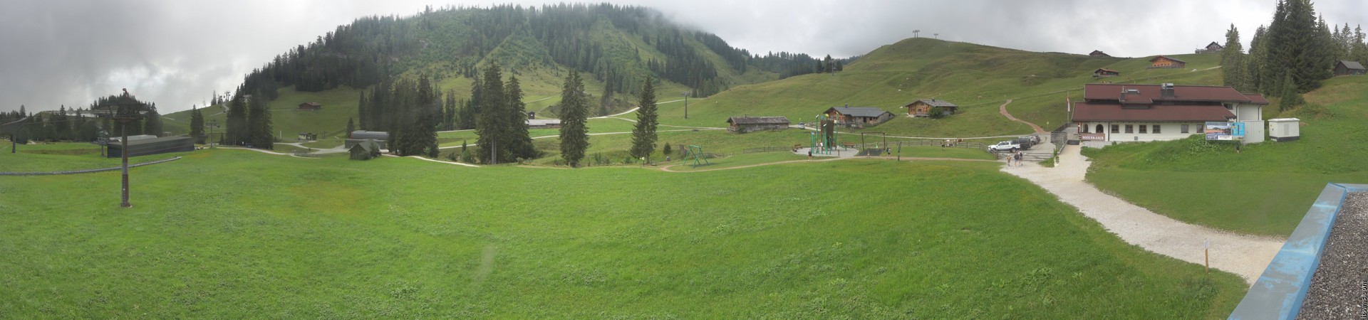 Archiv Foto Webcam Panorama Loferer Alm