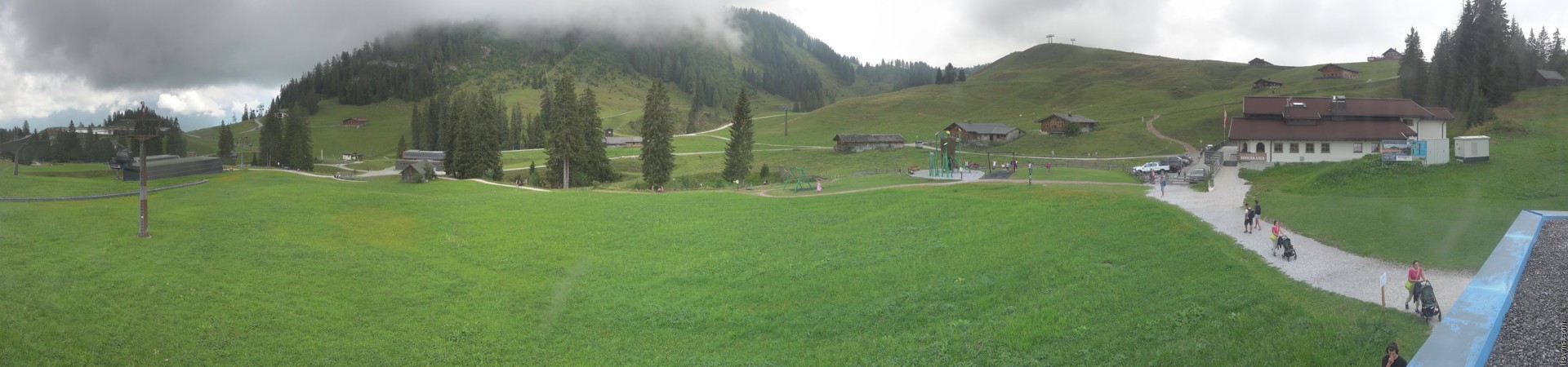 Archiv Foto Webcam Panorama Loferer Alm