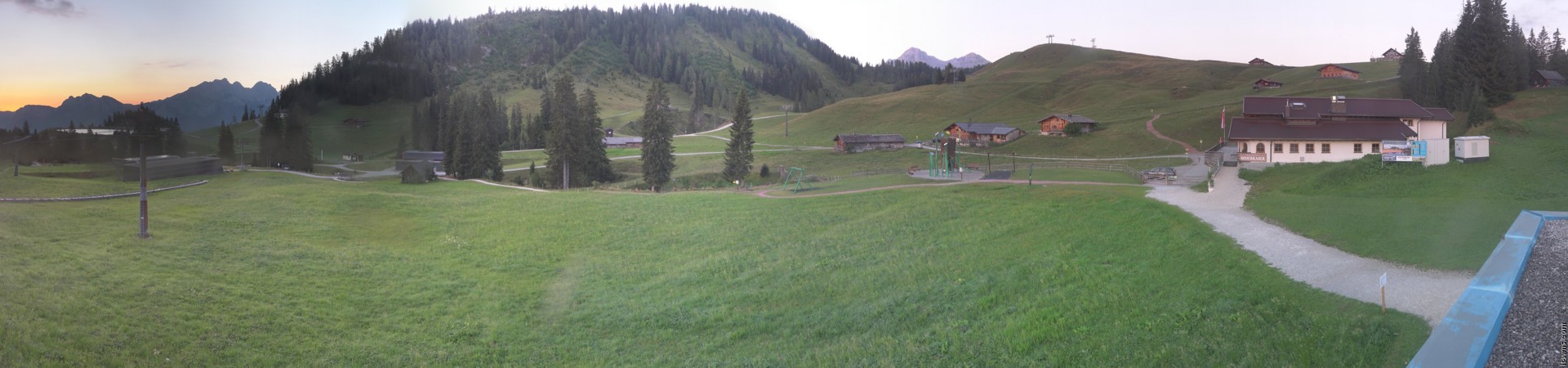Archiv Foto Webcam Panorama Loferer Alm