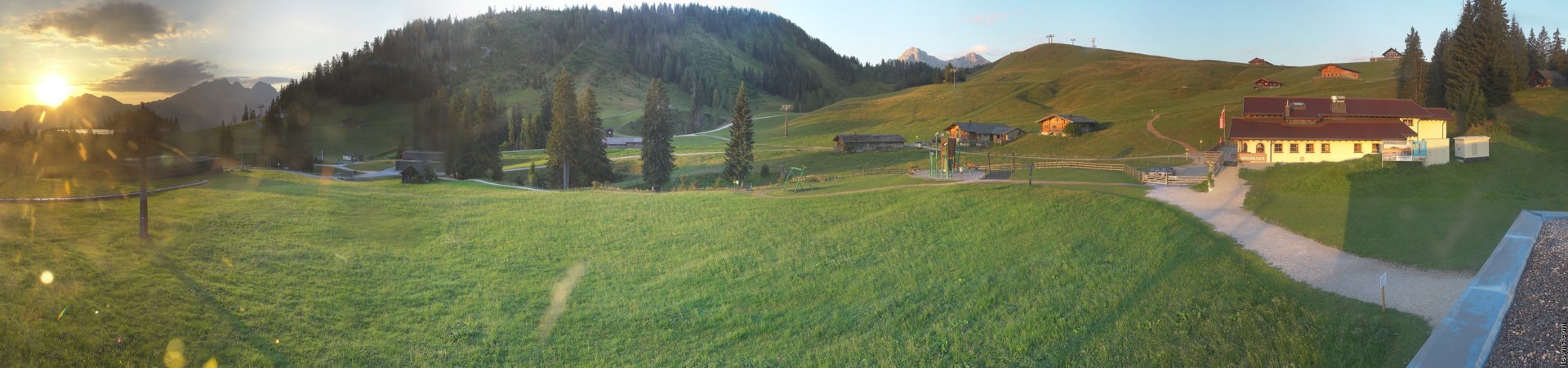 Archiv Foto Webcam Panorama Loferer Alm