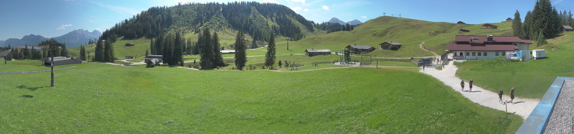 Archiv Foto Webcam Panorama Loferer Alm