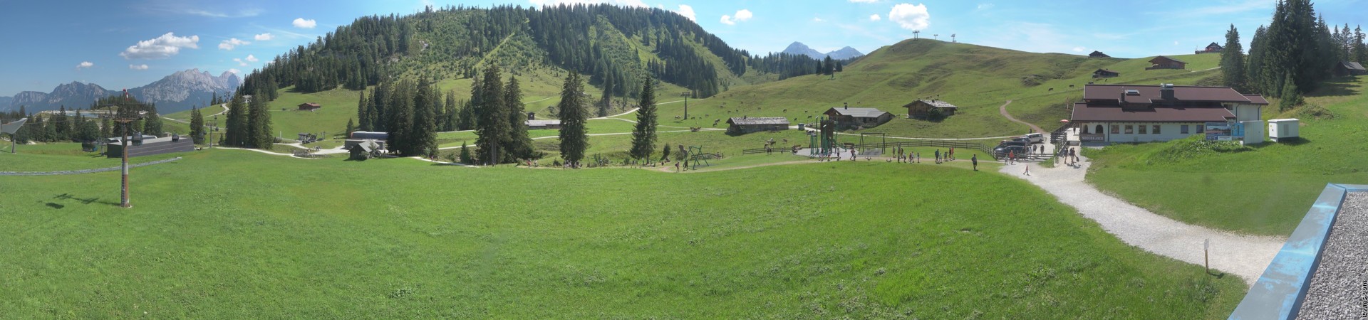 Archiv Foto Webcam Panorama Loferer Alm