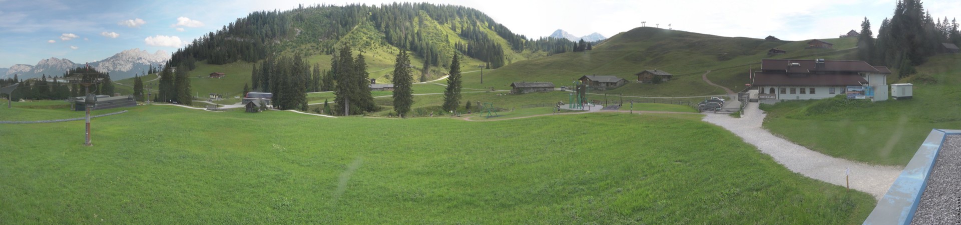 Archiv Foto Webcam Panorama Loferer Alm