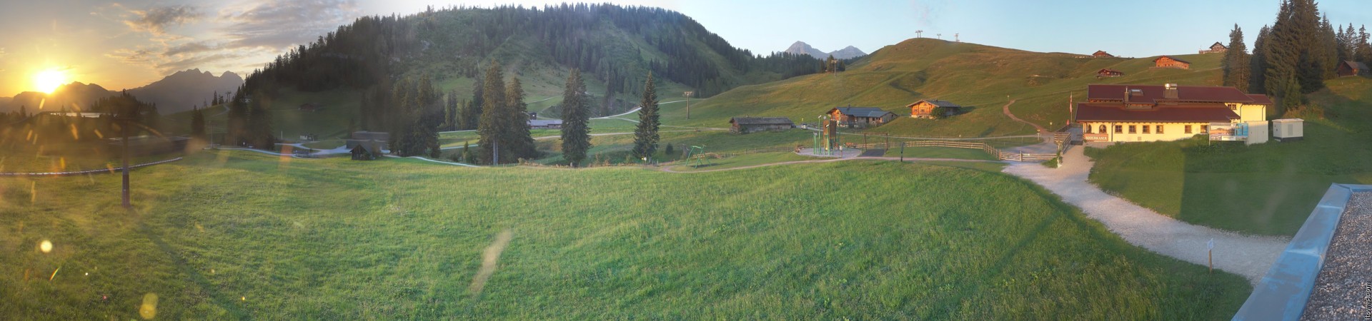 Archiv Foto Webcam Panorama Loferer Alm