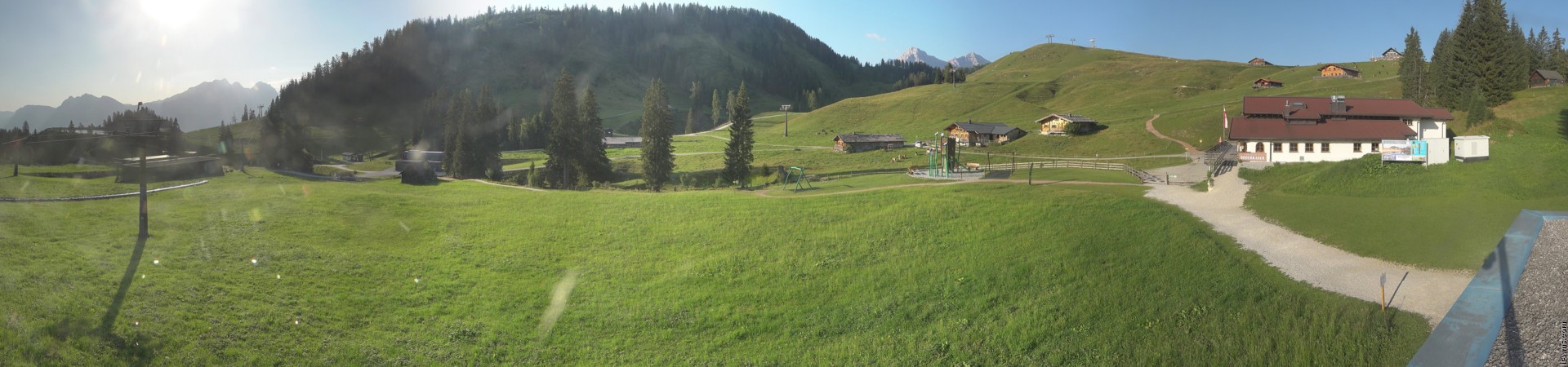 Archiv Foto Webcam Panorama Loferer Alm