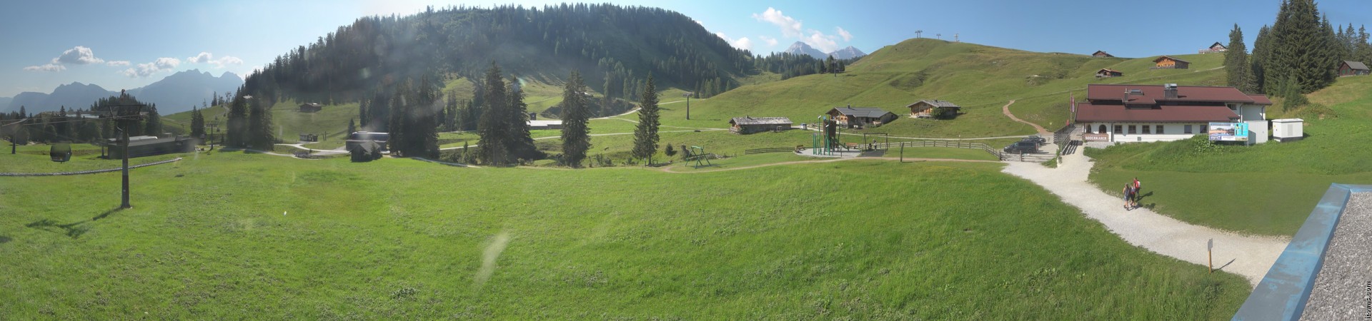 Archiv Foto Webcam Panorama Loferer Alm