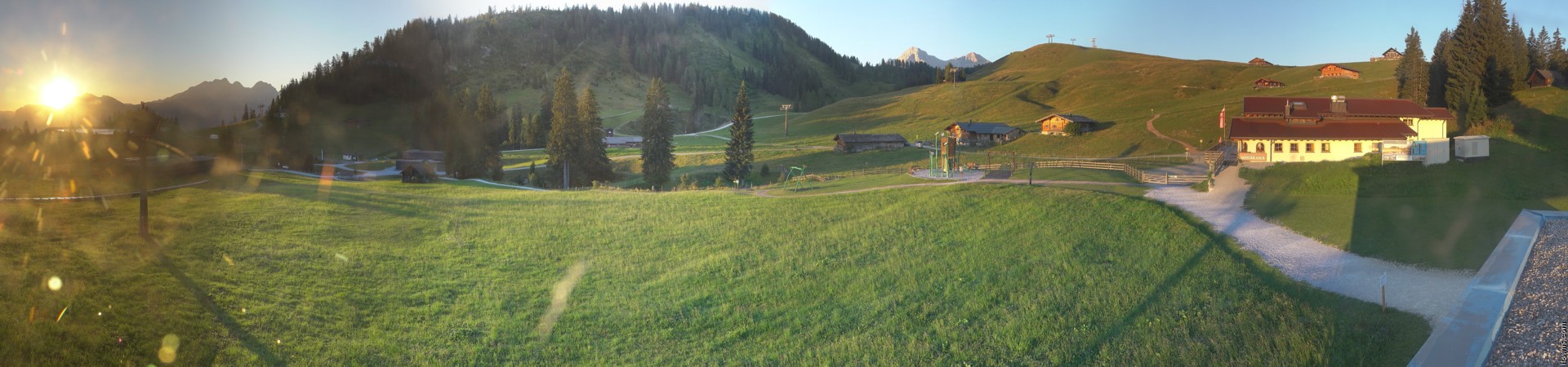 Archiv Foto Webcam Panorama Loferer Alm