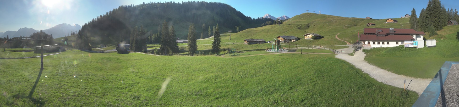 Archiv Foto Webcam Panorama Loferer Alm