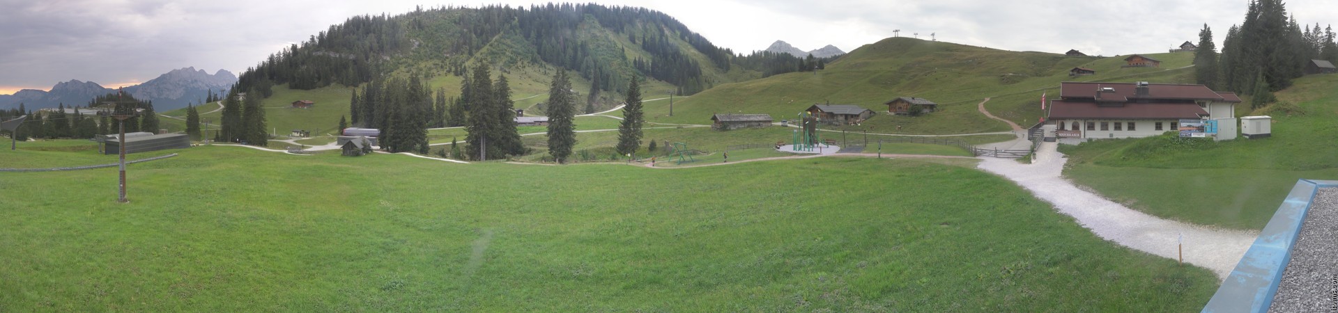 Archiv Foto Webcam Panorama Loferer Alm