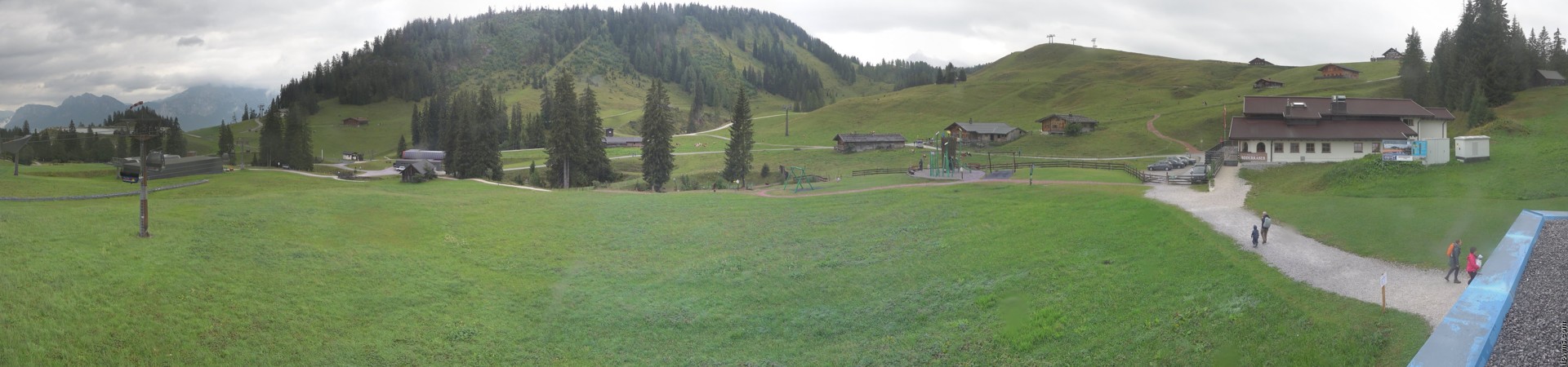 Archiv Foto Webcam Panorama Loferer Alm