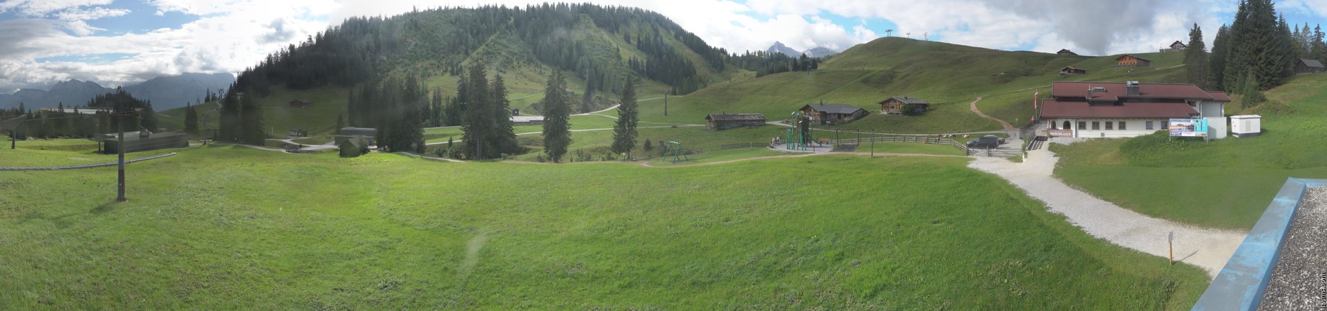 Archiv Foto Webcam Panorama Loferer Alm