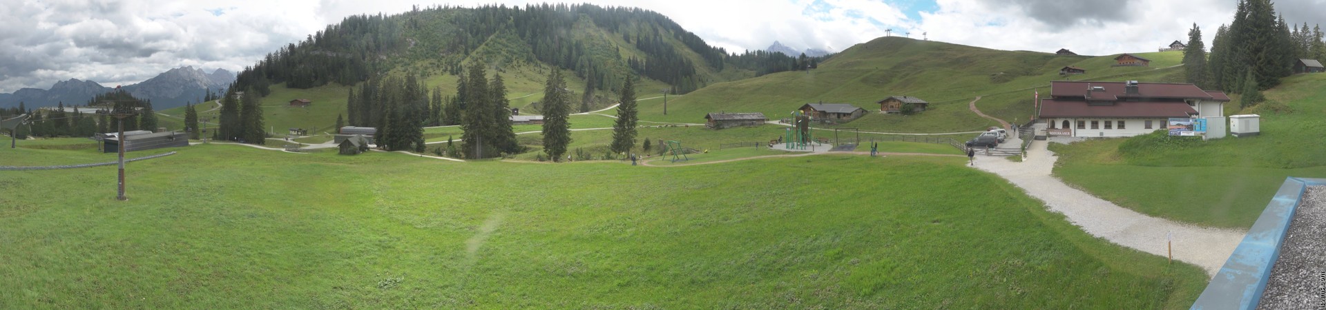 Archiv Foto Webcam Panorama Loferer Alm