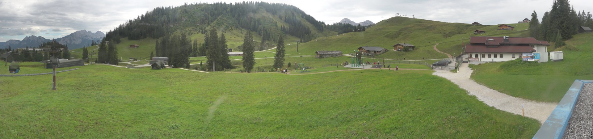 Archiv Foto Webcam Panorama Loferer Alm