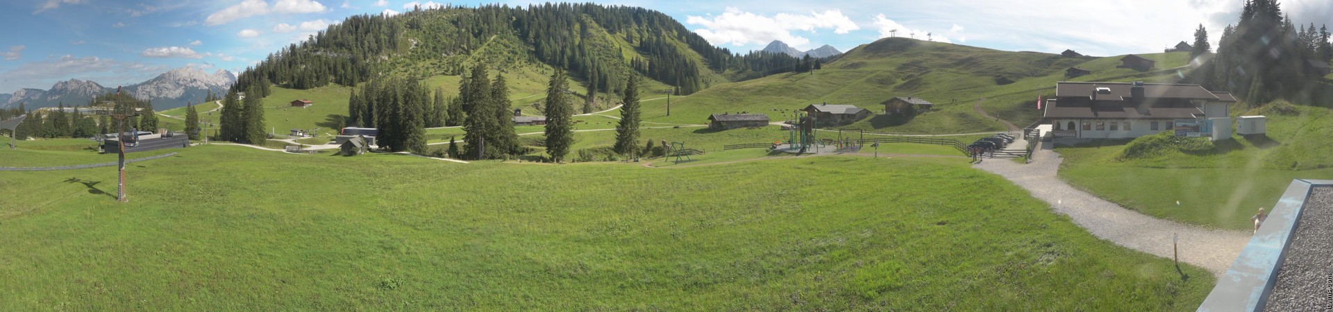 Archiv Foto Webcam Panorama Loferer Alm