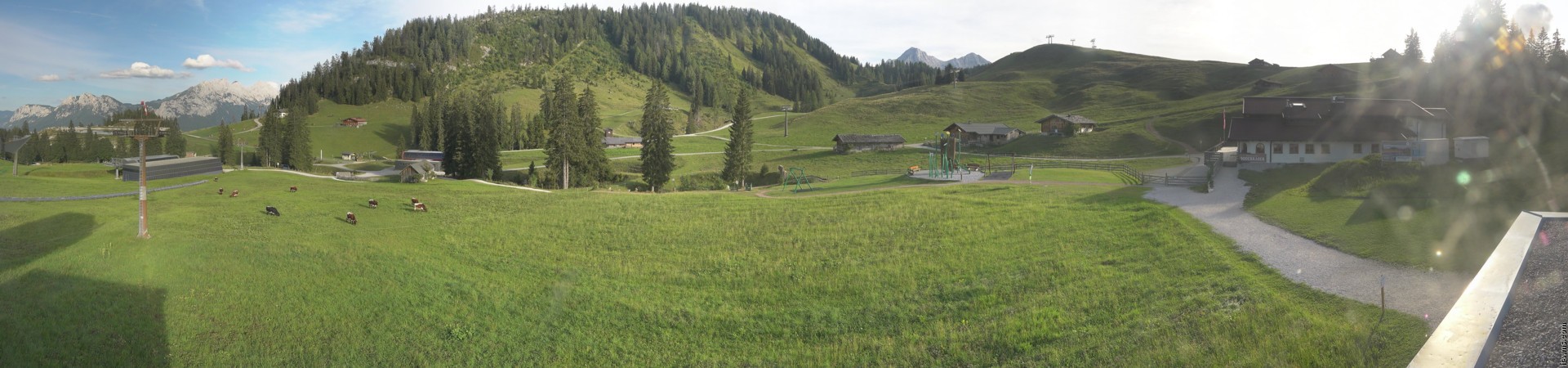 Archived image Webcam Panoramic view Loferer Alp