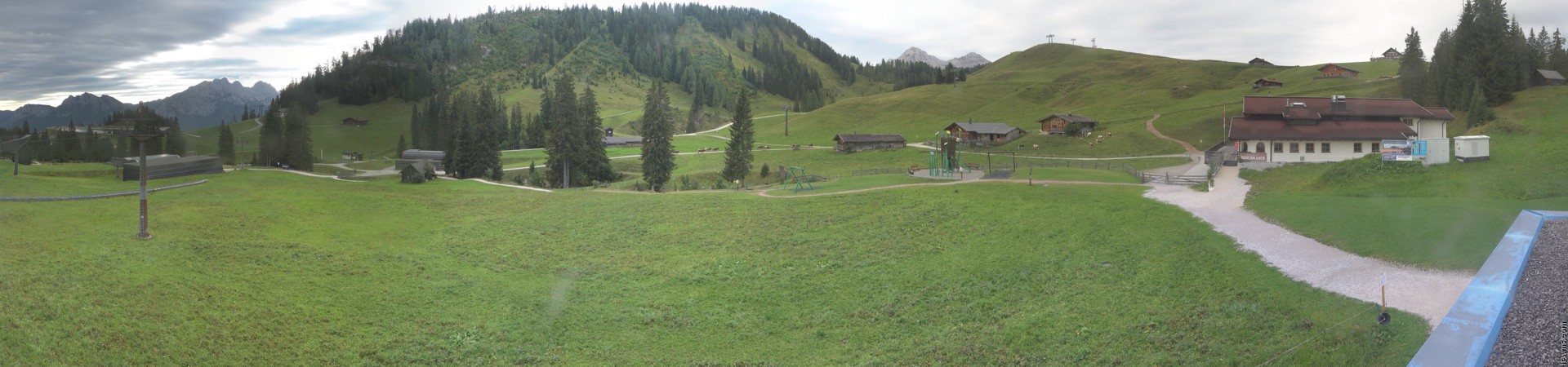 Archiv Foto Webcam Panorama Loferer Alm