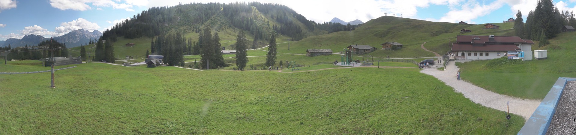 Archiv Foto Webcam Panorama Loferer Alm