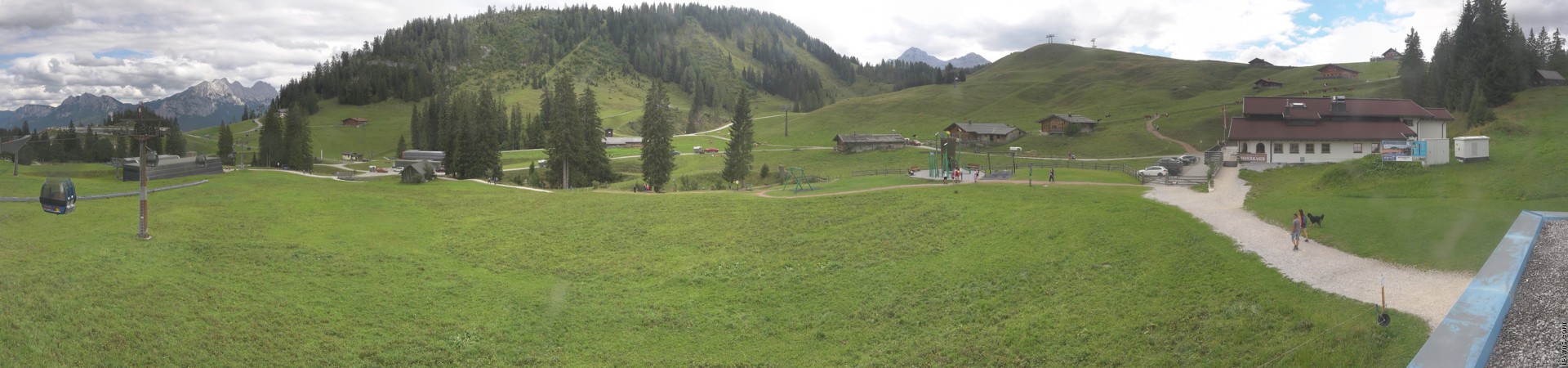 Archiv Foto Webcam Panorama Loferer Alm