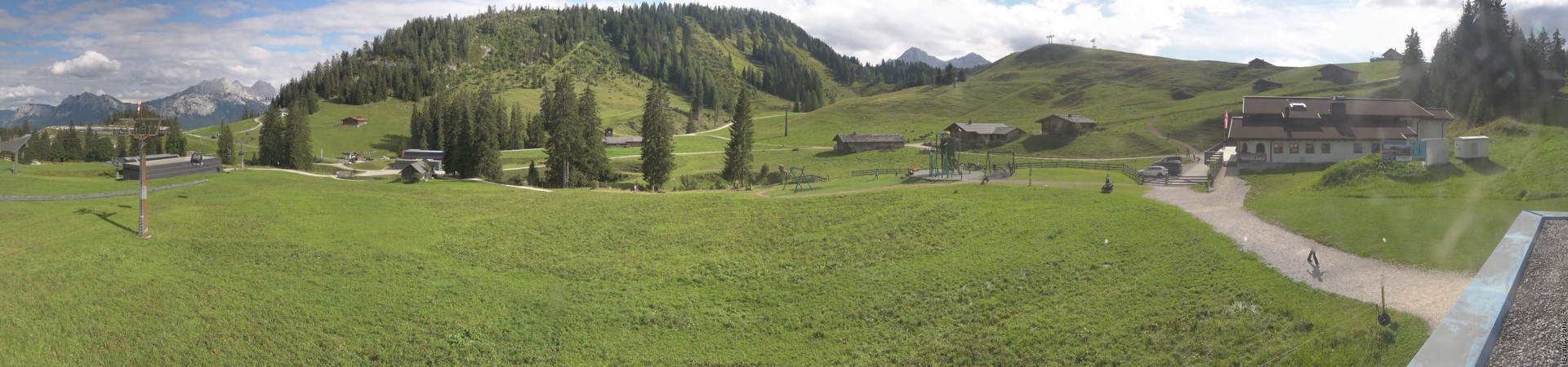 Archiv Foto Webcam Panorama Loferer Alm