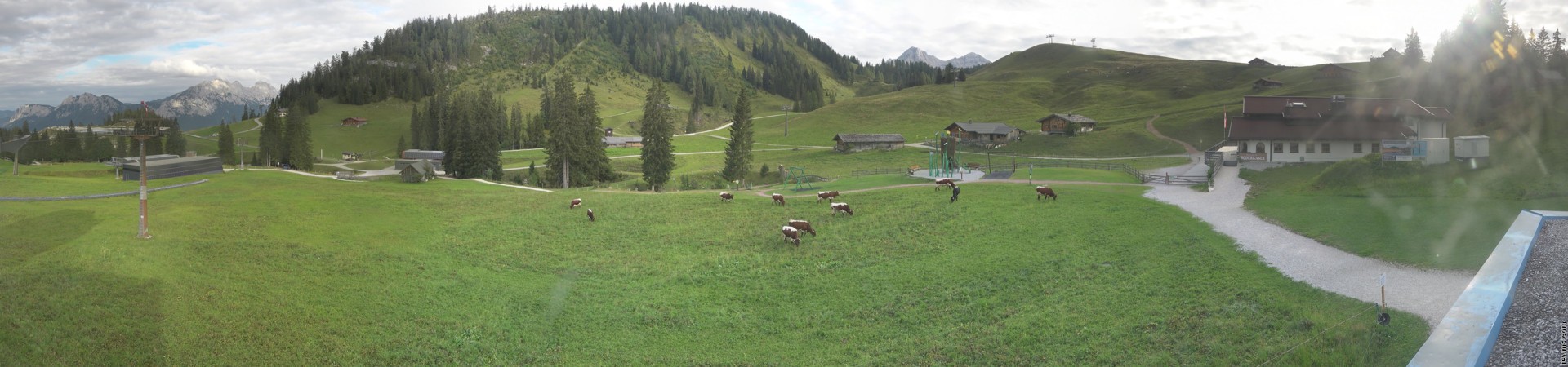 Archiv Foto Webcam Panorama Loferer Alm